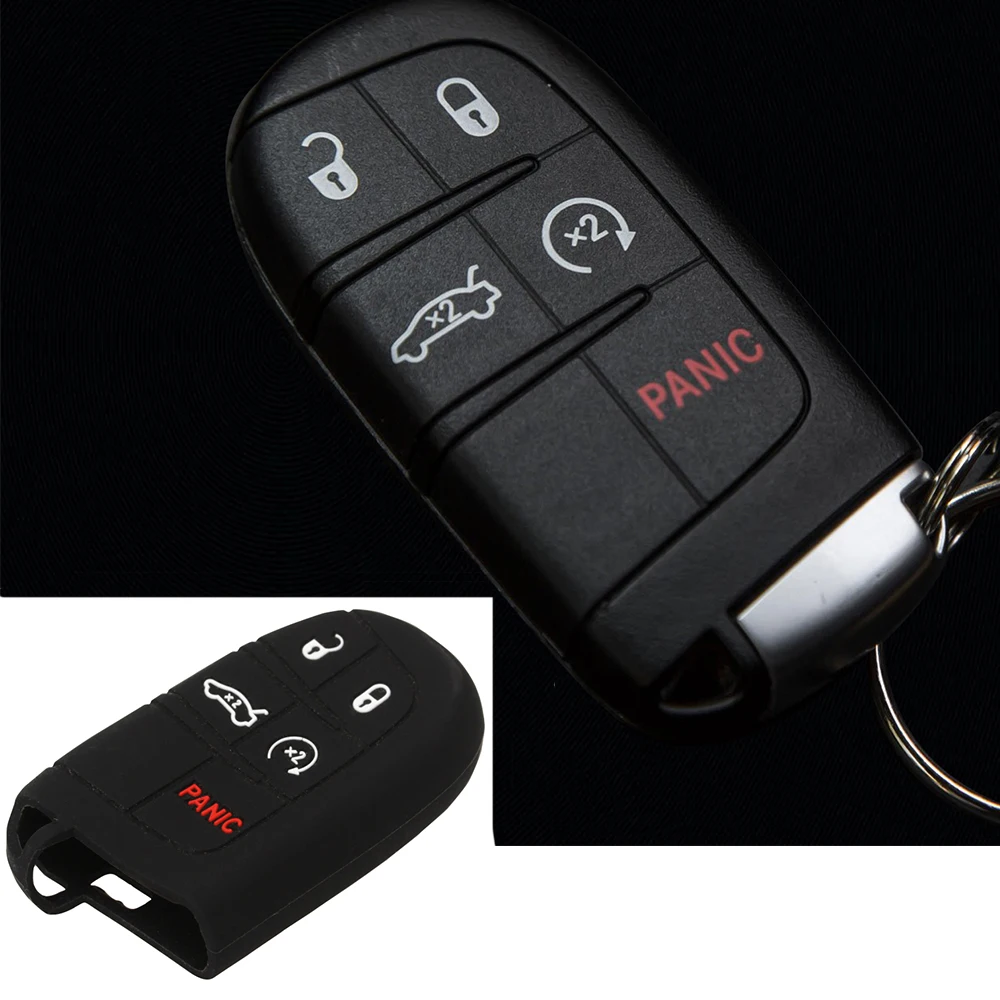 For Dodge Challenger 14+ Sillicone key fob key Cover Remote Case Protector Shell Smart Remote 5 Button Car interior Accessories
For Dodge Challenger 14+ Sillicone key fob key Cover Remote Case Protector Shell Smart Remote 5 Button Car interior Accessories