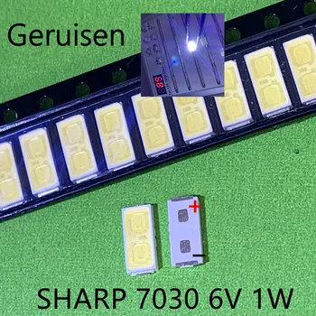 200PCS For SHARP LED TV Application LED Backlight High Power LED 1W 6V 7030 Cool white LCD Backlight for TV
200PCS For SHARP LED TV Application LED Backlight High Power LED 1W 6V 7030 Cool white LCD Backlight for TV