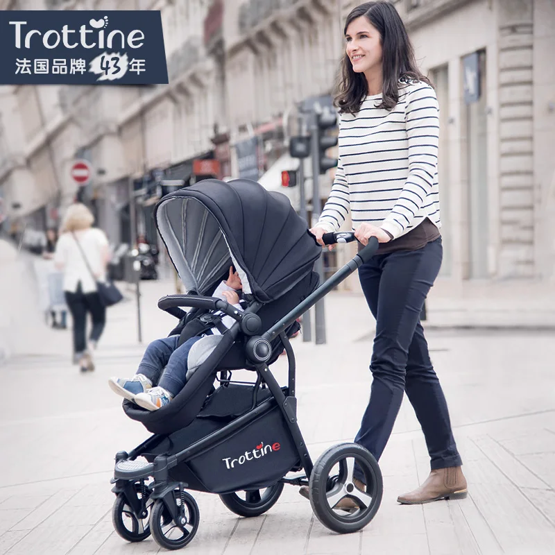 Trottine High View Baby Carriage Basket Can Sit On A Lightweight Folding Shock Absorber
Trottine High View Baby Carriage Basket Can Sit On A Lightweight Folding Shock Absorber