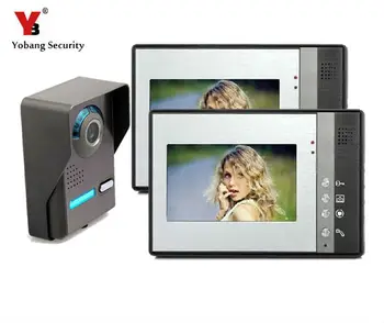 Yobang Security video portero color Video Door Phone with LCD Security Monitor HD visual intercom Rainproof Door Phone doorbell
Yobang Security video portero color Video Door Phone with LCD Security Monitor HD visual intercom Rainproof Door Phone doorbell
