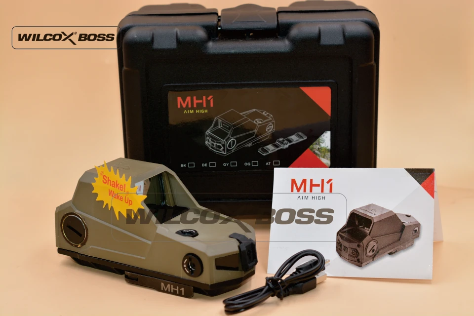 Hartman MH1 Tatical Red Dot Sight Dual Motion Sensor Reflex Sight Largest Field of View Night Vision (Tan)
Hartman MH1 Tatical Red Dot Sight Dual Motion Sensor Reflex Sight Largest Field of View Night Vision (Tan)