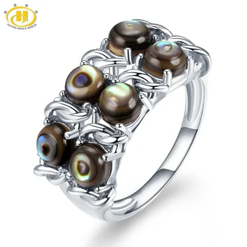 Hutang Ocean Jewelry Natural Abalone Shell Ring Solid 925 Sterling Silver Jewelry Women Fine Fashion Free Shipping for Gift
Hutang Ocean Jewelry Natural Abalone Shell Ring Solid 925 Sterling Silver Jewelry Women Fine Fashion Free Shipping for Gift