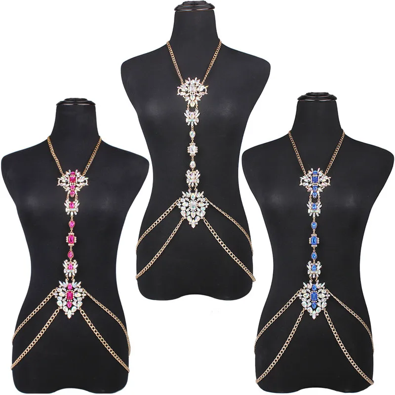 Sexy Gem Summer Body Chain Luxury Chunky Flower Necklace&pendant Maxi Femme Statement Necklace Punk Jewelry Belly Dance
Sexy Gem Summer Body Chain Luxury Chunky Flower Necklace&pendant Maxi Femme Statement Necklace Punk Jewelry Belly Dance