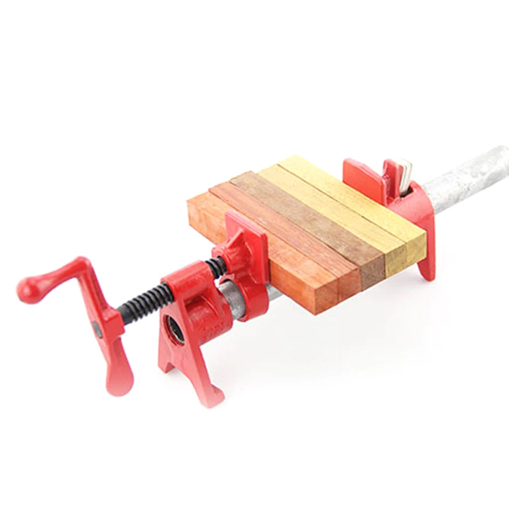 Cast Iron Wood Gluing Pipe Clamp Quick Release 1/2 3/4 Inch Clip Set Woodworking Tool
Cast Iron Wood Gluing Pipe Clamp Quick Release 1/2 3/4 Inch Clip Set Woodworking Tool