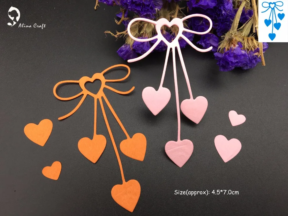 AlinaCraft METAL CUTTING DIES die cuts heart bowknot DIY Scrapbook card album PAPER CRAFT folder stencils template DIE cutter
AlinaCraft METAL CUTTING DIES die cuts heart bowknot DIY Scrapbook card album PAPER CRAFT folder stencils template DIE cutter