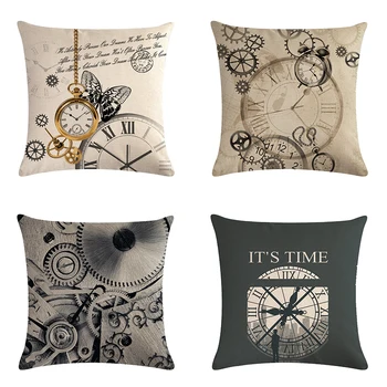 Mechanical watch Cushion Cover Vintage Spare parts Pillow Cover Cotton Linen Throw Pillowcase For Sofa
Mechanical watch Cushion Cover Vintage Spare parts Pillow Cover Cotton Linen Throw Pillowcase For Sofa