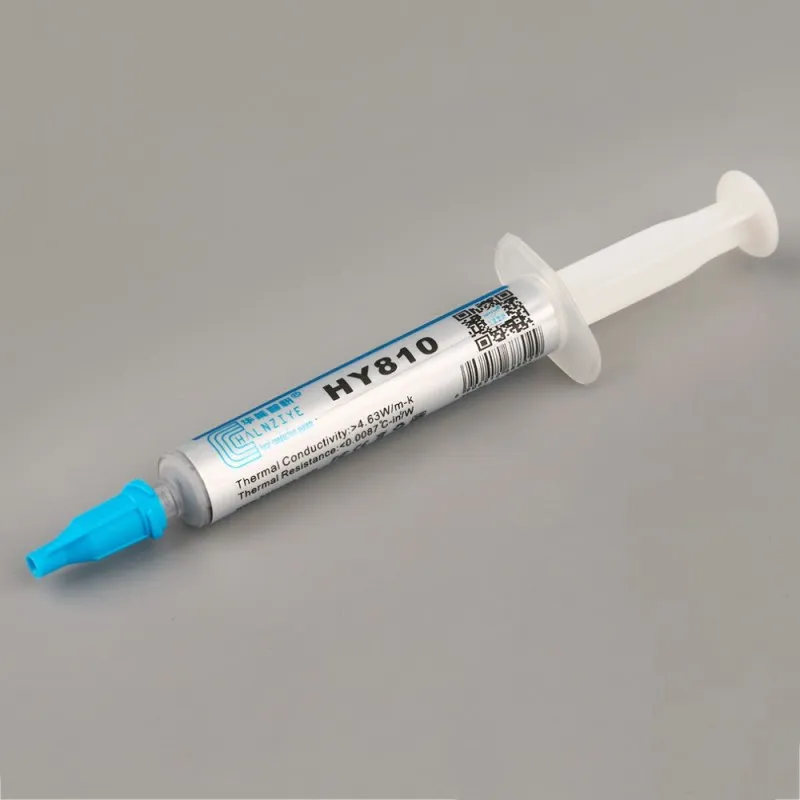 HY810-OP2G Extreme High Performance Thermal Grease Paste CPU HeatSink Processor GPU Cooling Paste Computer Cooling Fan Device
HY810-OP2G Extreme High Performance Thermal Grease Paste CPU HeatSink Processor GPU Cooling Paste Computer Cooling Fan Device