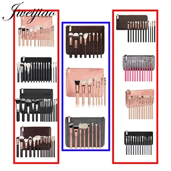 JWEIJIAO Makeup Brushes Set With PU Bag Blending Eyeliner Eyelash Eyebrow For Make up Professional Eyeshadow Brushes
JWEIJIAO Makeup Brushes Set With PU Bag Blending Eyeliner Eyelash Eyebrow For Make up Professional Eyeshadow Brushes