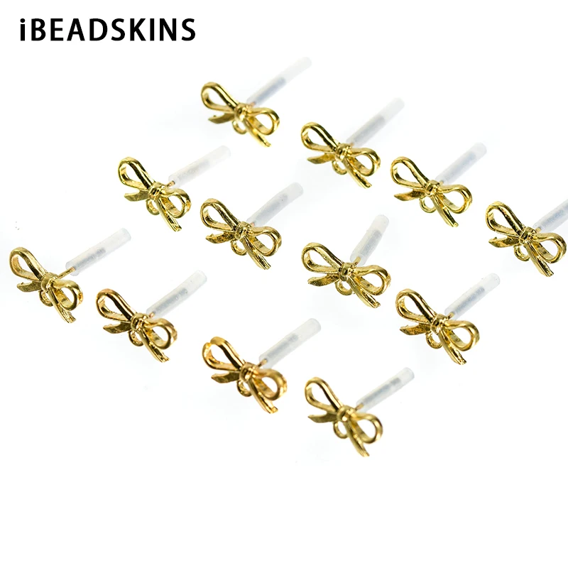 New arrival! 14mm 100pcs/lot zinc alloy bows-shape Stud earring/earrings accessories/Earring parts for Jewelry DIY
New arrival! 14mm 100pcs/lot zinc alloy bows-shape Stud earring/earrings accessories/Earring parts for Jewelry DIY