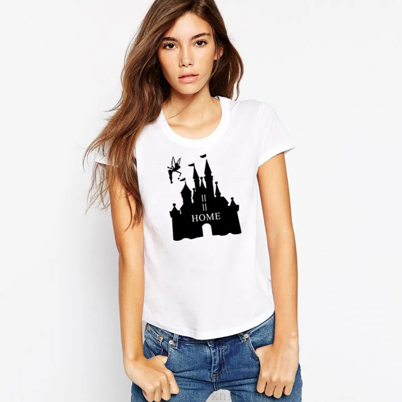 Summer Style Women Print Short Sleeve T-shirt Home Tinkerbell Princess Fashion Girls Tops
Summer Style Women Print Short Sleeve T-shirt Home Tinkerbell Princess Fashion Girls Tops
