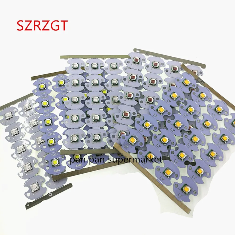 CREE XML LED Diode T6 10W White Warm White Flashlight Chip Yellow 5050 Red Green Blue UV High Power LED Emitter
CREE XML LED Diode T6 10W White Warm White Flashlight Chip Yellow 5050 Red Green Blue UV High Power LED Emitter