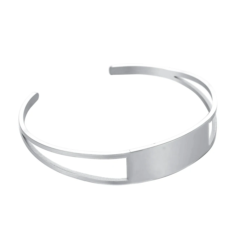 FUNIQUE 1PC Blank Charm Bangle Fit Customzied Engrave Memorized Gifts Stainless Steel Open Cuff Bangles For Women Men Jewelry
FUNIQUE 1PC Blank Charm Bangle Fit Customzied Engrave Memorized Gifts Stainless Steel Open Cuff Bangles For Women Men Jewelry