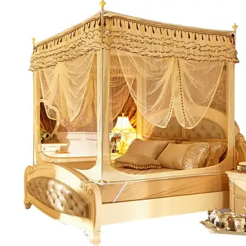 Bed type mosquito net thickened bracket three door square stainless steel bracket court-style mosquito net
Bed type mosquito net thickened bracket three door square stainless steel bracket court-style mosquito net