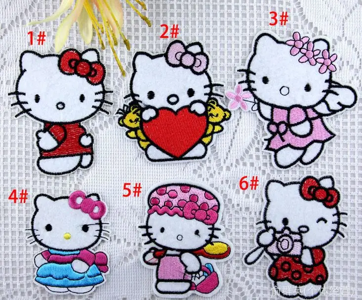 Wholesale Hello kitty iron on patches embroidery patch patches for clothing iron patches on cloth 550pcs DHL/EMS Free shipping
Wholesale Hello kitty iron on patches embroidery patch patches for clothing iron patches on cloth 550pcs DHL/EMS Free shipping