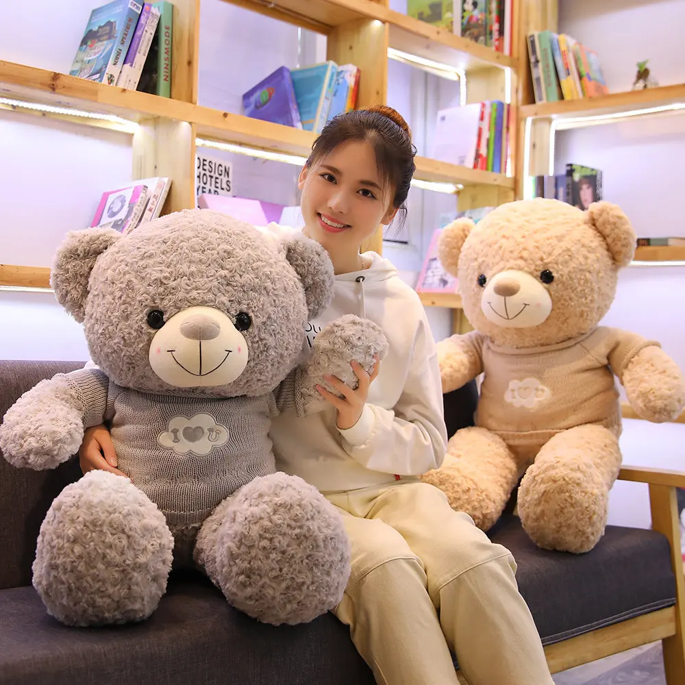 2019 new 100cm bear teddy bear plush toys to wear clothes cute birthday gifts for children to send girls Halloween gifts home
2019 new 100cm bear teddy bear plush toys to wear clothes cute birthday gifts for children to send girls Halloween gifts home
