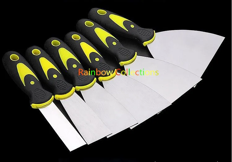 8pcs/set High Quality Carbon Steel Plastic Putty Knife Set 1",1.5",2",2.5",3",3.5",4",5" Scraper Construction Tools FreeShipping
8pcs/set High Quality Carbon Steel Plastic Putty Knife Set 1",1.5",2",2.5",3",3.5",4",5" Scraper Construction Tools FreeShipping