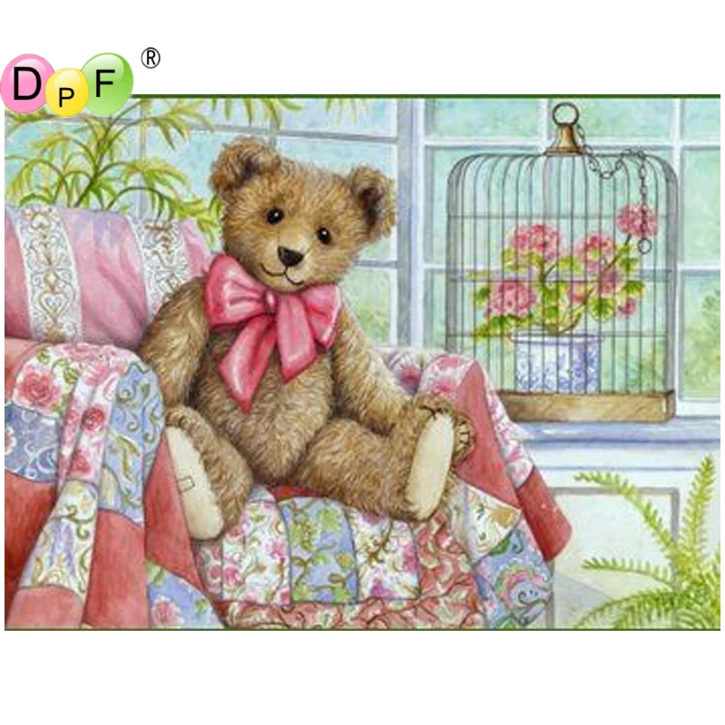 DPF DIY Sofa teddy bear crafts diamond painting cross stitch diamond embroidery home decor diamond mosaic wall painting square
DPF DIY Sofa teddy bear crafts diamond painting cross stitch diamond embroidery home decor diamond mosaic wall painting square