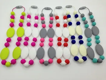 NEW!!! Food grade Silicone Teething Necklace with Sensory Chew Necklace - Kids Chew Beads Chewable Silicone
NEW!!! Food grade Silicone Teething Necklace with Sensory Chew Necklace - Kids Chew Beads Chewable Silicone