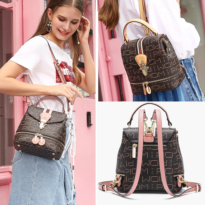 Women Backpack Female New Shoulder Bag Multi-purpose Casual Fashion Ladies Small Backpack Travel Bag For Teenager Girls Backpack
Women Backpack Female New Shoulder Bag Multi-purpose Casual Fashion Ladies Small Backpack Travel Bag For Teenager Girls Backpack