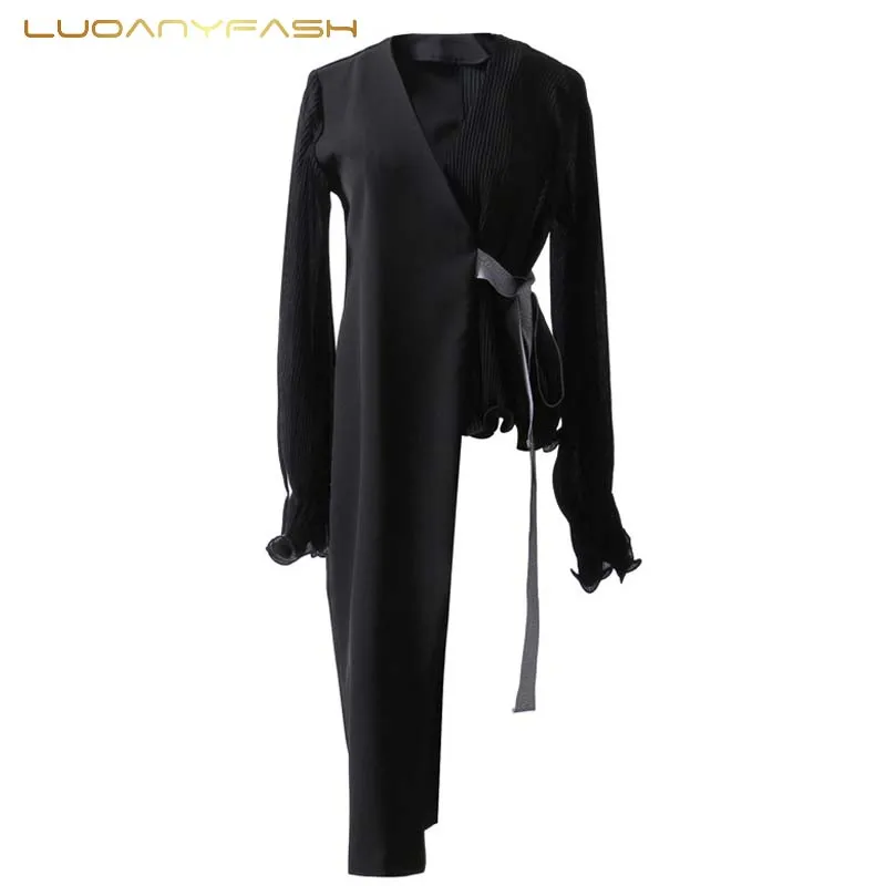 Luoanyfash 2018 Women'S v neck Long Tops Ladies Sweatshirt Plus Asymmetric Solid Color special desgin long sleeve Coat Sudadera
Luoanyfash 2018 Women'S v neck Long Tops Ladies Sweatshirt Plus Asymmetric Solid Color special desgin long sleeve Coat Sudadera
