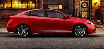 For1Set/2Pcs Lower Rocker Panel Strobe Side Decals Vinyl Graphics SE RT SXT 2013 Dodge Dart Car Styling
For1Set/2Pcs Lower Rocker Panel Strobe Side Decals Vinyl Graphics SE RT SXT 2013 Dodge Dart Car Styling