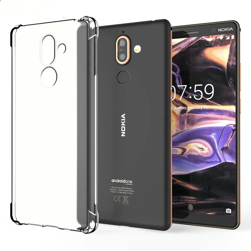 Clear Soft TPU Case for Nokia 2.2 2.1 2 7.1 3.1 5.1 Plus 7 8 Sirocco 6 2018 3 5 6 8 Shockproof Cover for Nokia 7.1 3.1 5.1 Plus
Clear Soft TPU Case for Nokia 2.2 2.1 2 7.1 3.1 5.1 Plus 7 8 Sirocco 6 2018 3 5 6 8 Shockproof Cover for Nokia 7.1 3.1 5.1 Plus