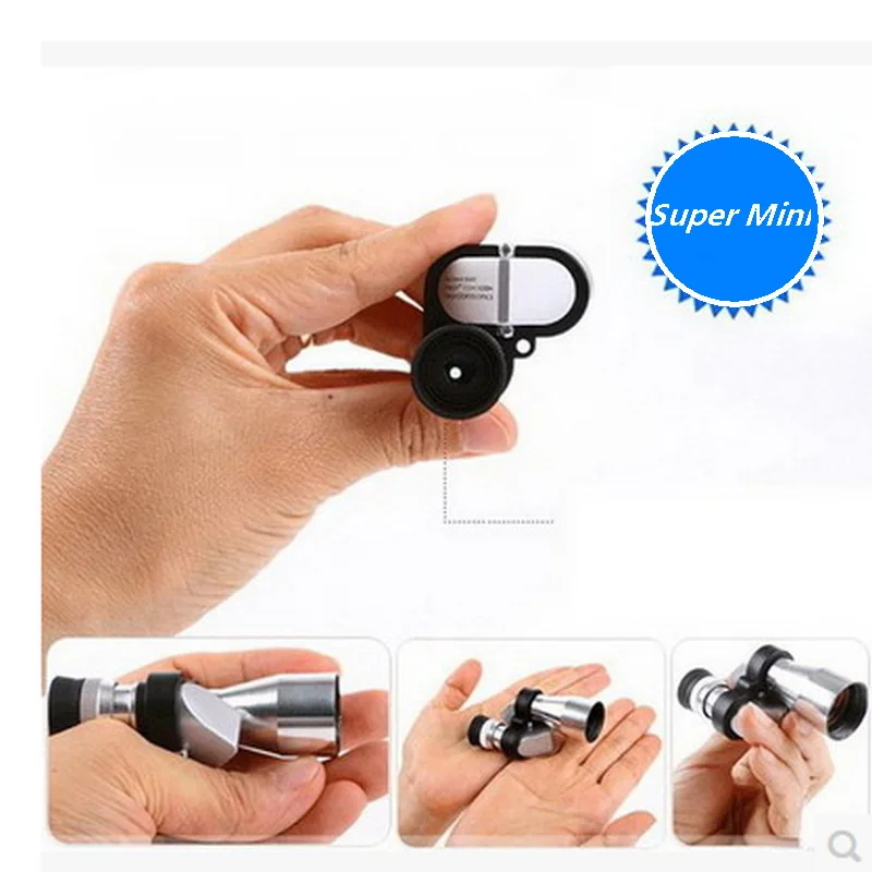 Corner Monocular 8x20 Mini Mini Portable HD Telescope Tour Watch the concert
Corner Monocular 8x20 Mini Mini Portable HD Telescope Tour Watch the concert