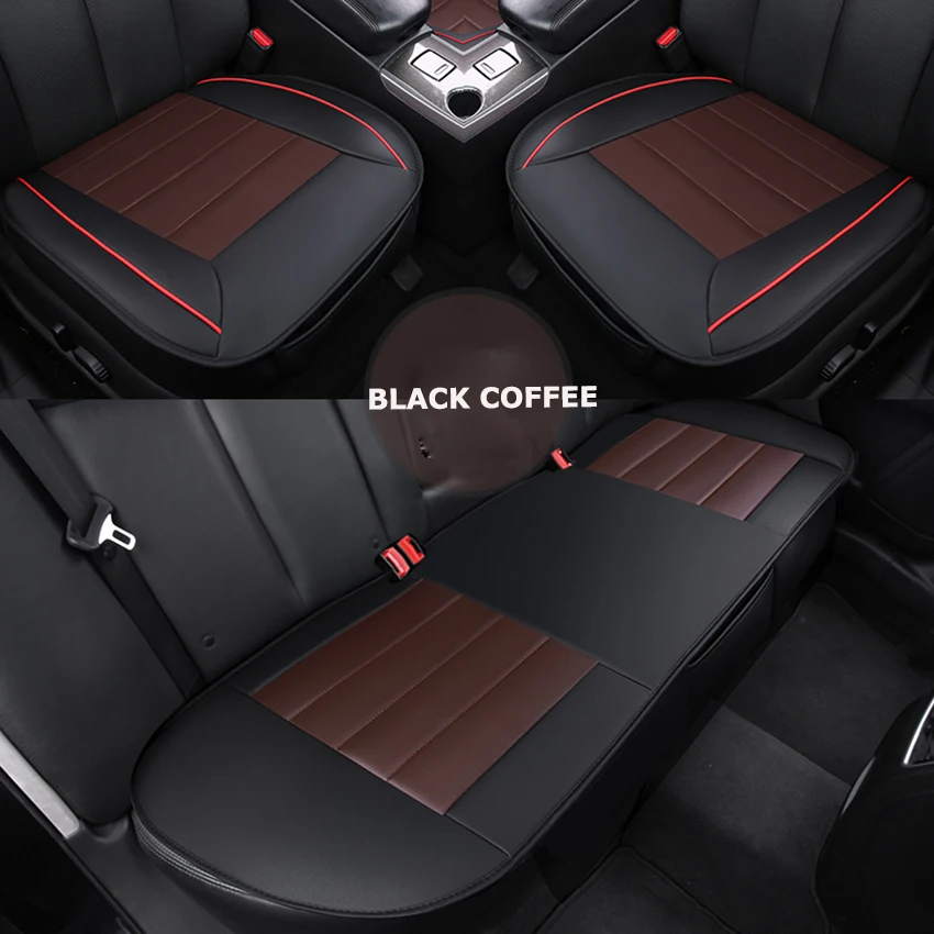 KKYSYELVA Universal Leather Car Seat Cover Cushion Protection Pad Mat Voiture Auto Seat Protector 52x49cm 
KKYSYELVA Universal Leather Car Seat Cover Cushion Protection Pad Mat Voiture Auto Seat Protector 52x49cm
