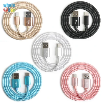 100pcs USB Type C Fast Charging USB C Cable Nylon Type-c Data Cord Phone Charger for Samsung S9 Huawei P20 USB 3.1 Charger Cable
100pcs USB Type C Fast Charging USB C Cable Nylon Type-c Data Cord Phone Charger for Samsung S9 Huawei P20 USB 3.1 Charger Cable
