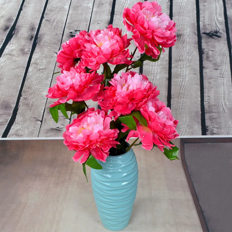 8 Heads New Fashion Arrival Peony Flower Artificial Flowers Wedding Decoration Home Hotel Table Decoration For Everyone
8 Heads New Fashion Arrival Peony Flower Artificial Flowers Wedding Decoration Home Hotel Table Decoration For Everyone