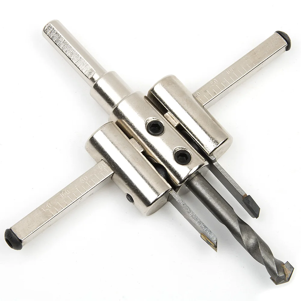 40mm-120mm/200mm/300mm Adjustable Wood Woodworking Aluminum Plate Gypsum Board Sound Lamp Core Drill Bit Hole Saw Cutter Tools
40mm-120mm/200mm/300mm Adjustable Wood Woodworking Aluminum Plate Gypsum Board Sound Lamp Core Drill Bit Hole Saw Cutter Tools