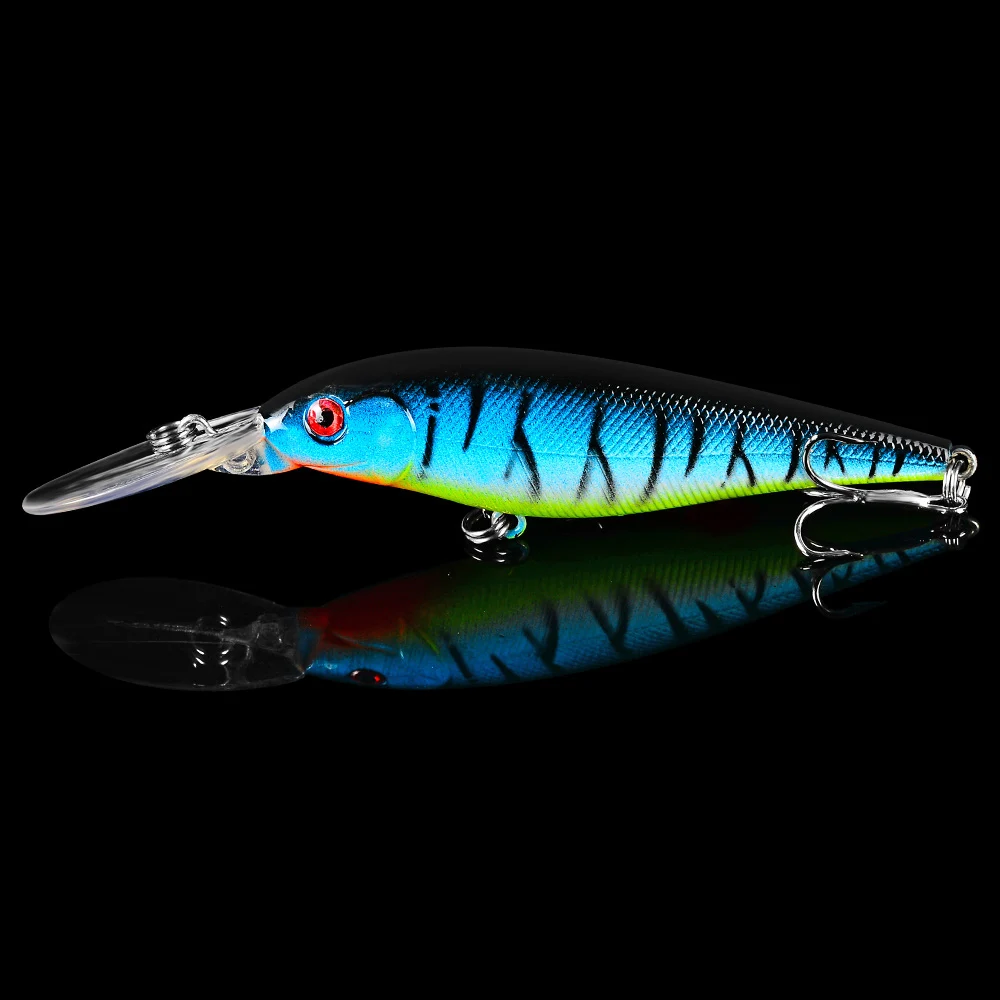 1pc Fishing Lures 8 colors Fishing tackle 4.5"-11.43cm/9.96g-0.351oz New Hard Minnow fishing baits 6# hook
1pc Fishing Lures 8 colors Fishing tackle 4.5"-11.43cm/9.96g-0.351oz New Hard Minnow fishing baits 6# hook