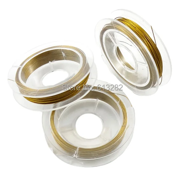 Free shipping!!!Tiger Tail Wire,Elegant, gold color plated, nickel, lead & cadmium free, 0.38mm, Length:Approx 100 m, 10PCs/Bag
Free shipping!!!Tiger Tail Wire,Elegant, gold color plated, nickel, lead & cadmium free, 0.38mm, Length:Approx 100 m, 10PCs/Bag