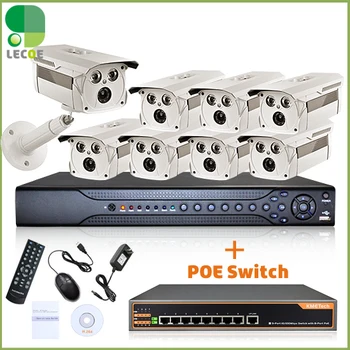16CH 2 SATA NVR 8Pcs POE 1080x720P 1.0MP Cameras 8ch PoE Switch CCTV Security POE KIT Security System Night Vision
16CH 2 SATA NVR 8Pcs POE 1080x720P 1.0MP Cameras 8ch PoE Switch CCTV Security POE KIT Security System Night Vision