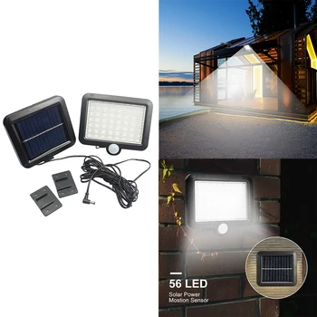 56 LED Solar Lamp Outdoor Waterproof IP65 PIR Motion Sensor Solar Powered Garden Light Wall Lamp Infrared Sensor Light
56 LED Solar Lamp Outdoor Waterproof IP65 PIR Motion Sensor Solar Powered Garden Light Wall Lamp Infrared Sensor Light