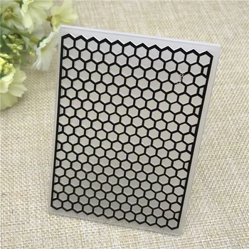 Honeycomb geometric Plastic Embossing Folder For Scrapbook DIY Album Card Tool Plastic Template
Honeycomb geometric Plastic Embossing Folder For Scrapbook DIY Album Card Tool Plastic Template
