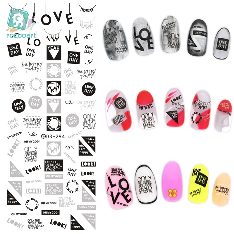 Rocooart DS294 2018 Water Transfer Stickers for Nails Beauty Harajuku Words Necklace Nail Wraps Sticker Fingernails Decals
Rocooart DS294 2018 Water Transfer Stickers for Nails Beauty Harajuku Words Necklace Nail Wraps Sticker Fingernails Decals