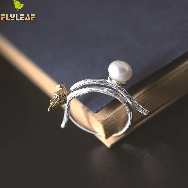 Flyleaf Brand 100% 925 Sterling Silver Branches Bird Open Rings For Women Original Design Chinese Style Fashion Jewelry
Flyleaf Brand 100% 925 Sterling Silver Branches Bird Open Rings For Women Original Design Chinese Style Fashion Jewelry