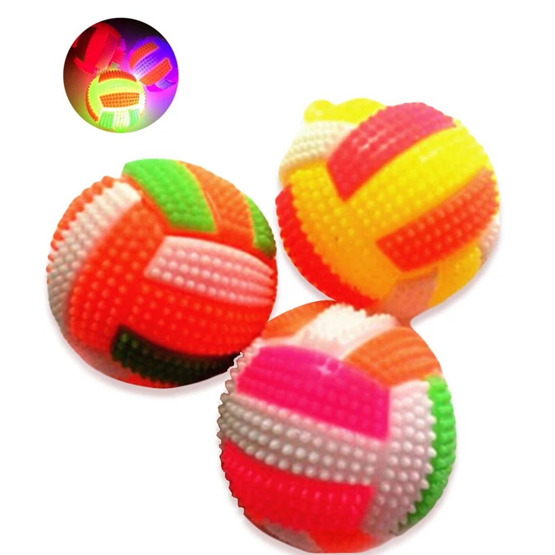 Baby Flashing Light-up And Sound Toy Volleyball Bouncing Balls Children Toy Party Gift Random
Baby Flashing Light-up And Sound Toy Volleyball Bouncing Balls Children Toy Party Gift Random