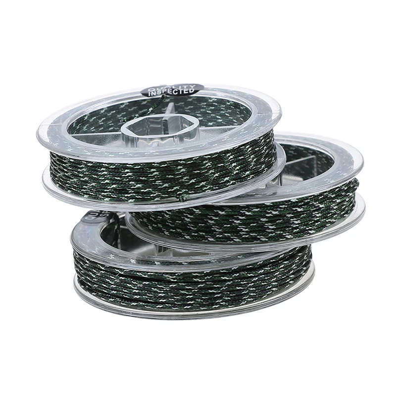 5m Fishing Line Leadcore Camouflage Carp Braided Line Hair Rigs Lead Core Tackle Fishing Accessories 35lb/45lb/55lb
5m Fishing Line Leadcore Camouflage Carp Braided Line Hair Rigs Lead Core Tackle Fishing Accessories 35lb/45lb/55lb