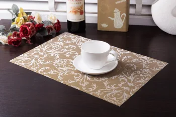 Continental Western diet pattern Place mat, PVC waterproof anti-heat mat dish pad / bowl pad
Continental Western diet pattern Place mat, PVC waterproof anti-heat mat dish pad / bowl pad