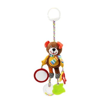 NICEXMAS 1PC Plush Squeaky Hanging Handbells Rattles Stroller Car Toy Baby Chime with Teether for Infant Newborn Toddlers
NICEXMAS 1PC Plush Squeaky Hanging Handbells Rattles Stroller Car Toy Baby Chime with Teether for Infant Newborn Toddlers