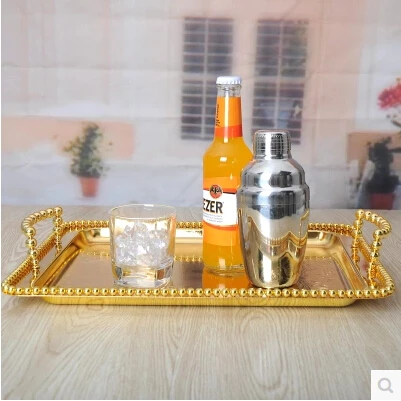 38*28cm rectangular gold serving tray tableware storage tray gold tray dishes drainer rack for food and tableware FT004
38*28cm rectangular gold serving tray tableware storage tray gold tray dishes drainer rack for food and tableware FT004