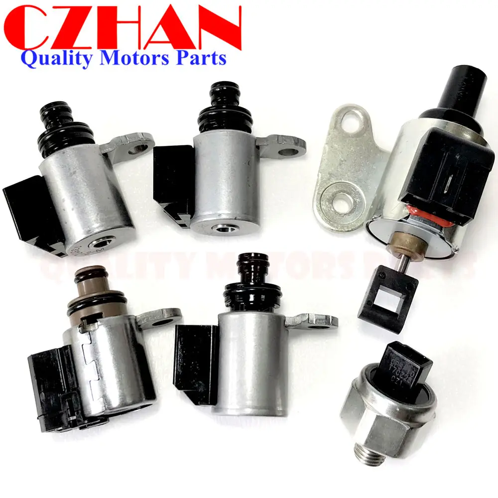JF010E JF009E RE0F08A/B CVT Transmission kit control solenoids,Stepper Motor,pressure sensor(No Harness) For Nissan RE0F09A/B
JF010E JF009E RE0F08A/B CVT Transmission kit control solenoids,Stepper Motor,pressure sensor(No Harness) For Nissan RE0F09A/B