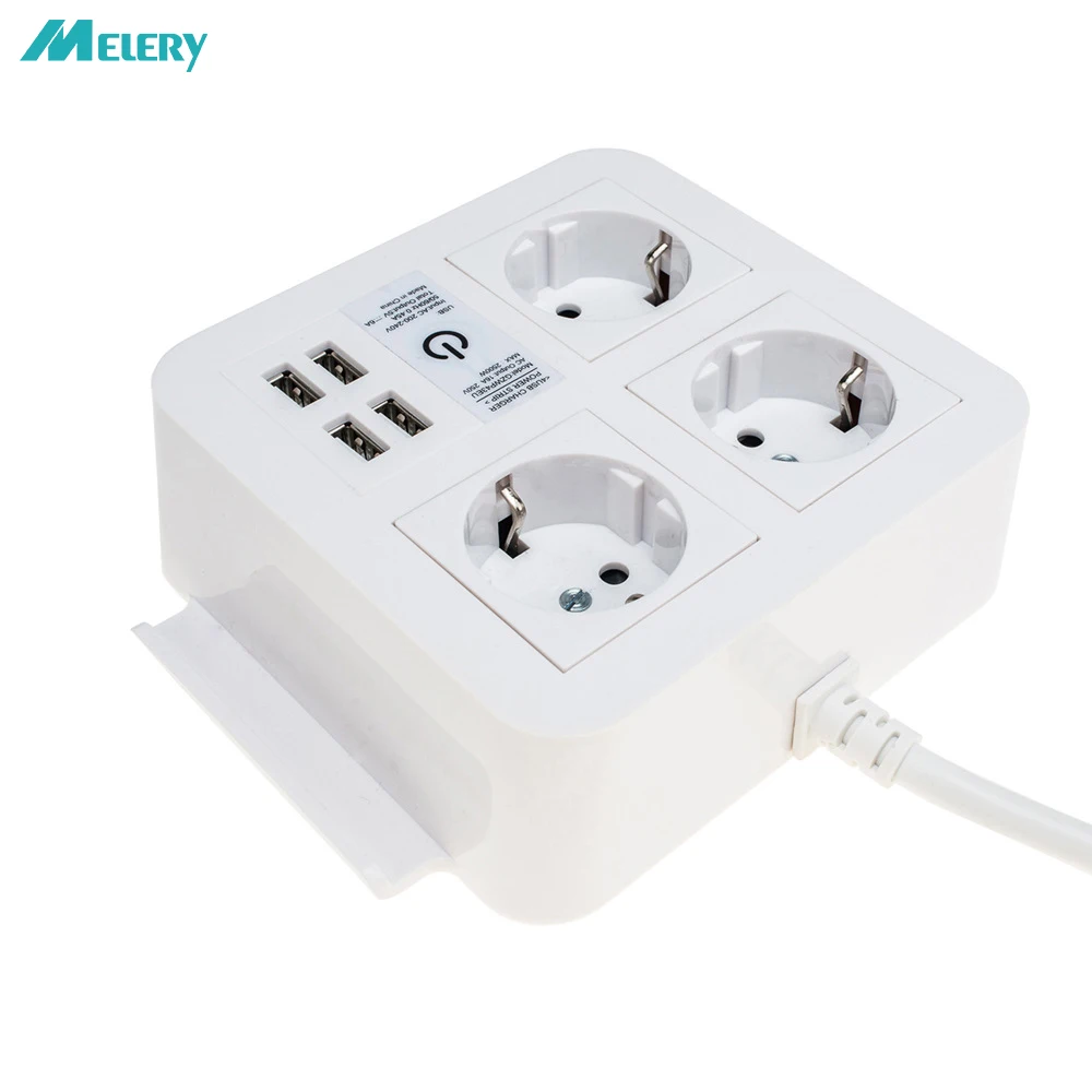 Desktop Power Strip Surge Protection Extension Power Socket EU Plug Outlets Sockets with USB Travel Charger 1.5m Extension Cord
Desktop Power Strip Surge Protection Extension Power Socket EU Plug Outlets Sockets with USB Travel Charger 1.5m Extension Cord