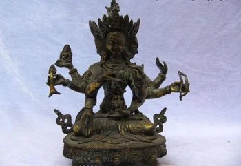 Collectible bronze lion statue S0248 8"Tibet Buddhism Temple Copper Bronze gild Ushnisha Vijaya Buddha statue
Collectible bronze lion statue S0248 8"Tibet Buddhism Temple Copper Bronze gild Ushnisha Vijaya Buddha statue