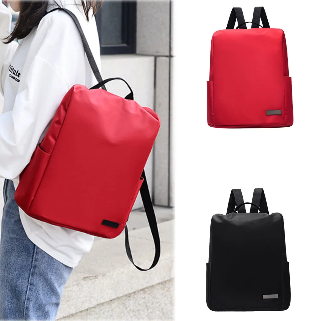Coneed Women's Large-Capacity Leisure Bag Fashion Solid Color Backpack Anti-Theft Bag Oxford Cloth Backpack 2019 mar29 P40
Coneed Women's Large-Capacity Leisure Bag Fashion Solid Color Backpack Anti-Theft Bag Oxford Cloth Backpack 2019 mar29 P40