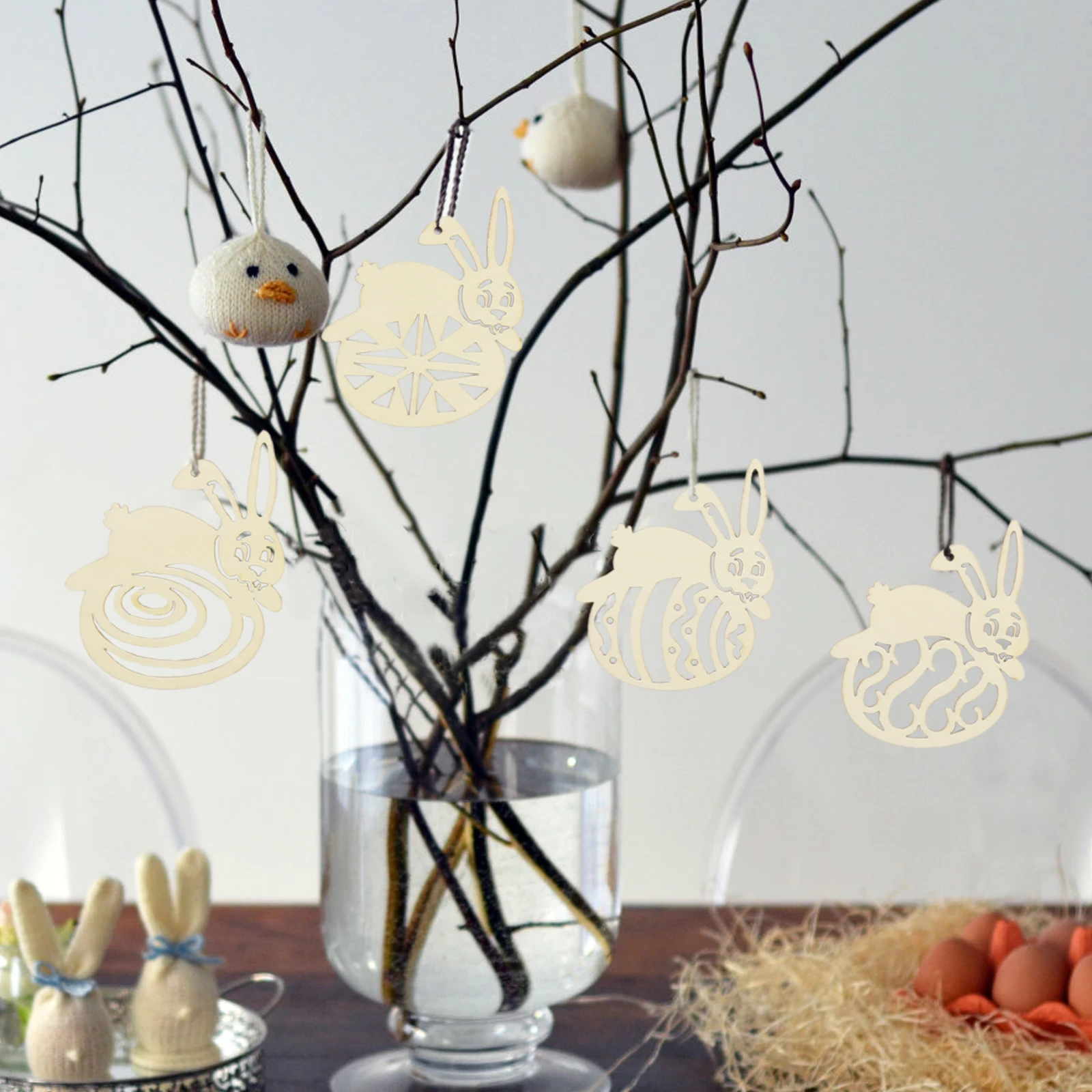 6pcs Wooden Easter Rabbit Unfinished Hollow Hanging Pendants Oranment Gift Room Home Cafe Embellishments Decorations Kids Gift
6pcs Wooden Easter Rabbit Unfinished Hollow Hanging Pendants Oranment Gift Room Home Cafe Embellishments Decorations Kids Gift