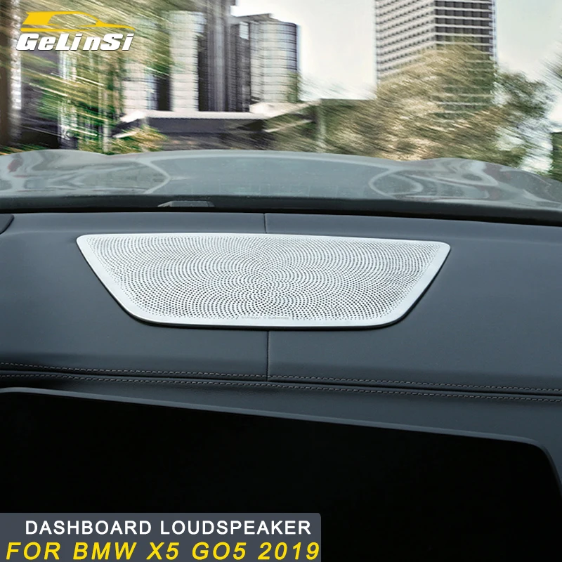 Gelinsi for BMW X5 G05 2019 Car Styling Center Console Dashboard Loudspeaker Sound Cover Trim Frame Sticker Interior Accessory
Gelinsi for BMW X5 G05 2019 Car Styling Center Console Dashboard Loudspeaker Sound Cover Trim Frame Sticker Interior Accessory