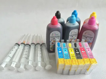 85N ink kit for Epson Photo 1390 Photo T60 Photo R330 printer with ARC chip with syringe dye ink bottle free shipping quality
85N ink kit for Epson Photo 1390 Photo T60 Photo R330 printer with ARC chip with syringe dye ink bottle free shipping quality